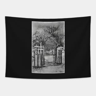 The Cemetery Gates Tapestry