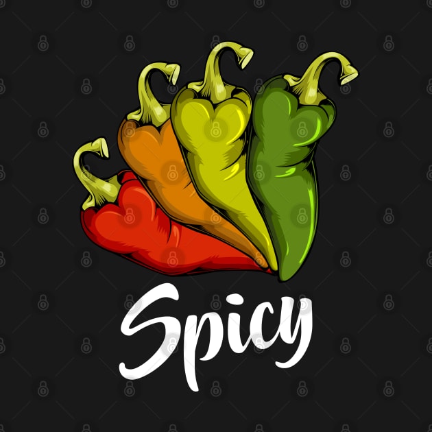 Spicy Chili Peppers Hot Vegetables Chilis by Lumio Gifts