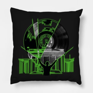 Techno Berlin Pillow