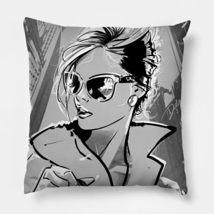 Fashion Girl Pillow