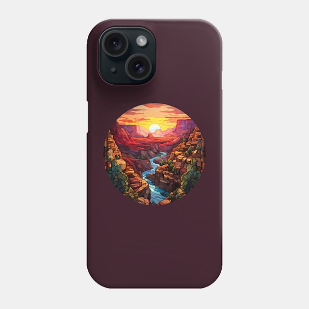 Desert Canyon Sunrise Phone Case by Seraphine