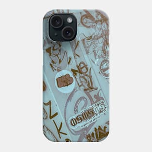 Urban Graffiti Street Art Tag Stickers NYC Phone Case