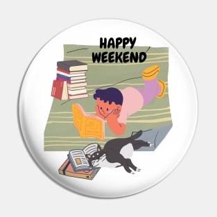 Happy Weekend Pin