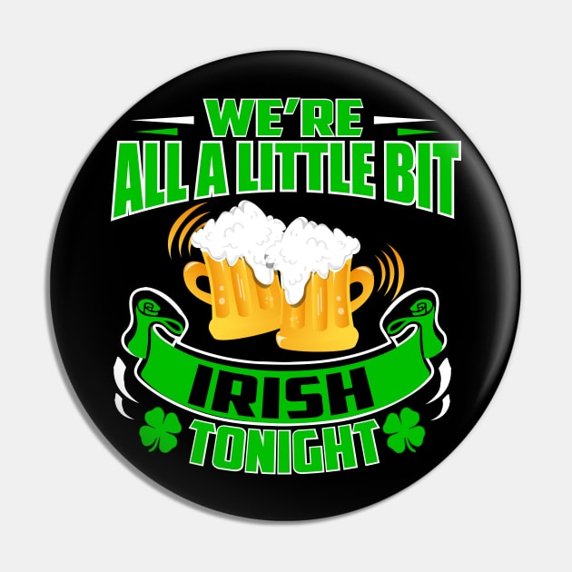 St. Patrick's Day Drinking Shirt Pin by SoCalmama Creations