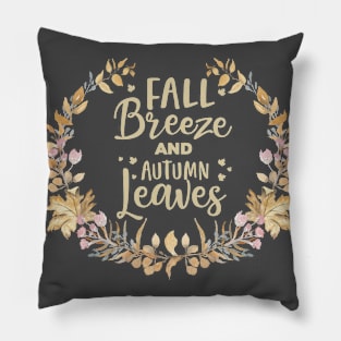 Autumn leaves Pillow