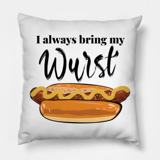 Bring My Wurst Pillow