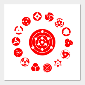 Sharingan Posters And Art Prints Teepublic