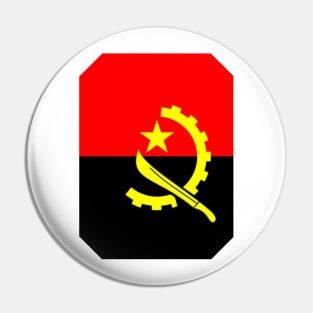 Angola Flag Pin