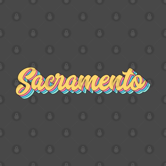 Sacramento Retro Script by modeoftravel