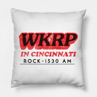 wkrp cincinnati Pillow