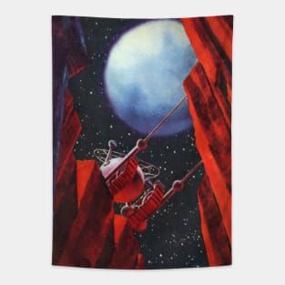 Vintage Science Fiction Tapestry