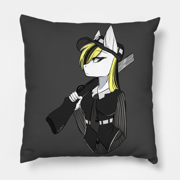 Sargent Cry Pillow by MissClayPony