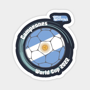 Argentina World Cup Campeones 2022 Magnet