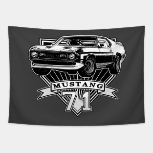 71 Mustang Tapestry