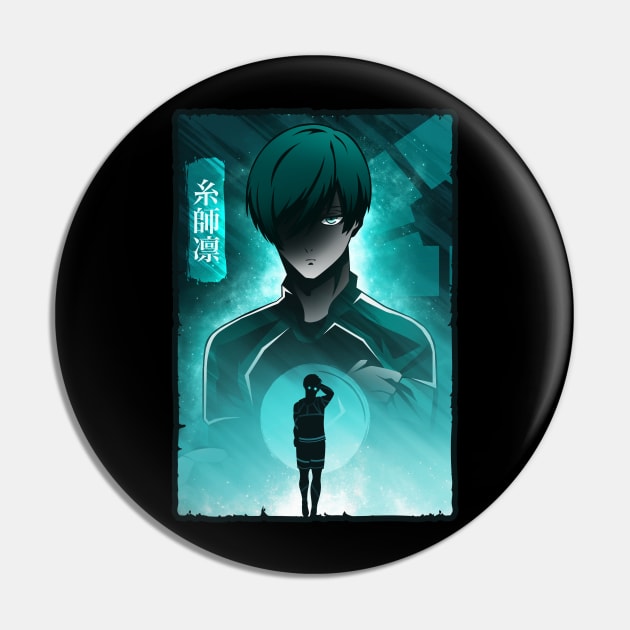 Rin Blue Lock Pin by Arestration