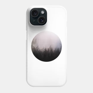 Watercolor navy forest Phone Case