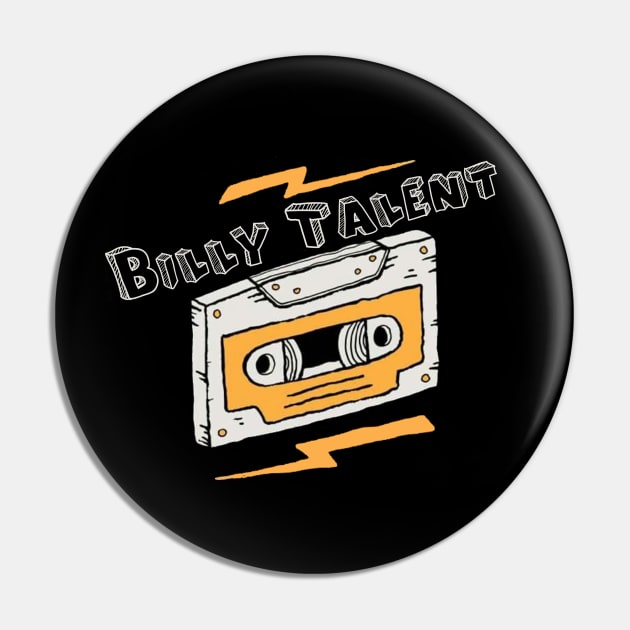 Vintage -Billy Talent Pin by Febri_Doynppdess