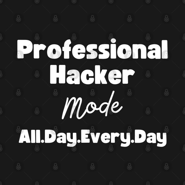 Professional Hacker by HobbyAndArt