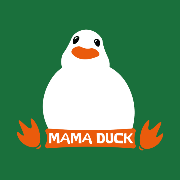 Duck mama mom mommy goose mothers by Houseinthevillage