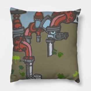 City Pipes Pillow