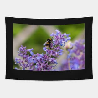 Bumble Bee collecting pollen Tapestry