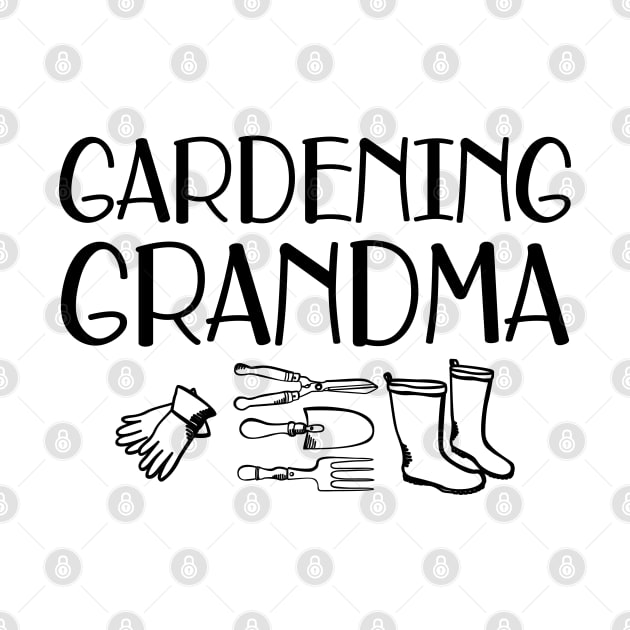 Gardening Grandma by KC Happy Shop