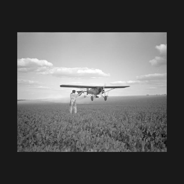 Crop Duster, 1938. Vintage Photo by historyphoto