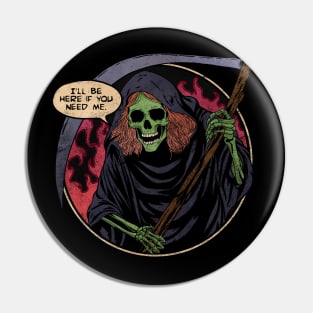 Deathly Friend Pin