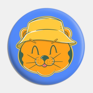 Summer Cat Pin