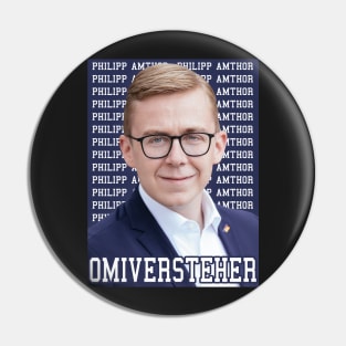 Philipp Amthor Portrait Pin