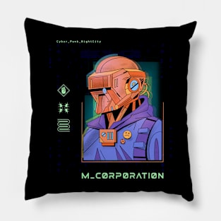 Cyberpunk 2077 Night City Pillow