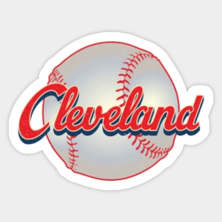 Cleveland Indians Baseball Sticker by deladeso for iOS & Android