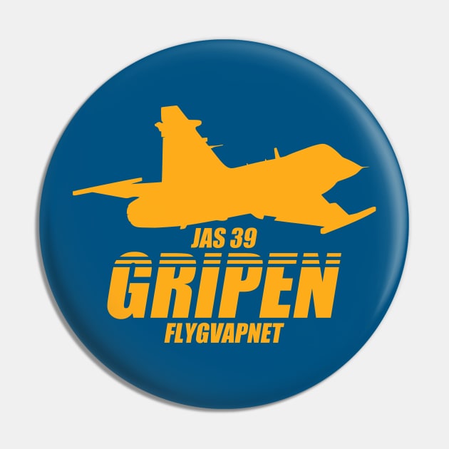 JAS 39 Gripen Pin by TCP