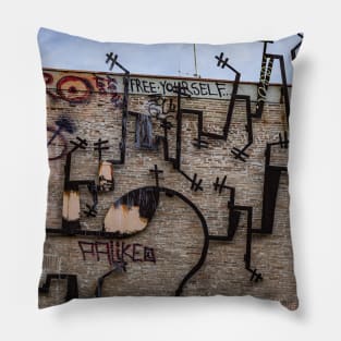 Street Art Pillow