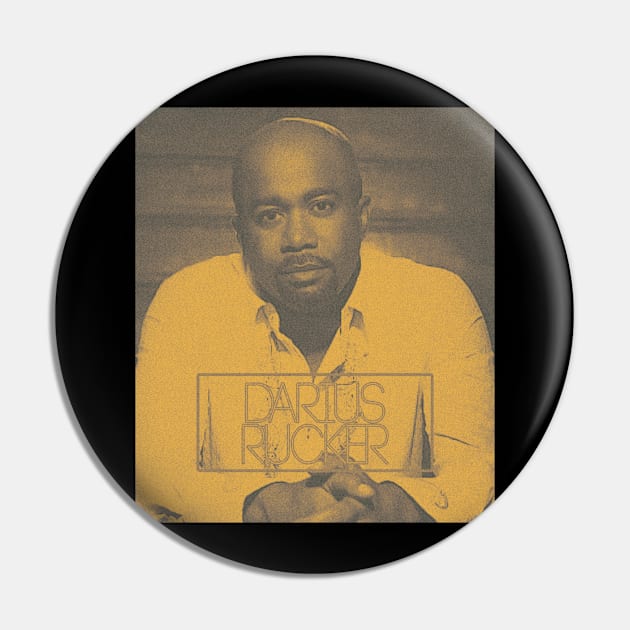 Darius Rucker Old Poster Pin by DekkenCroud