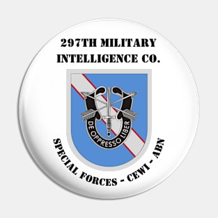 297th Military Intelligence Company - Special Forces Pin