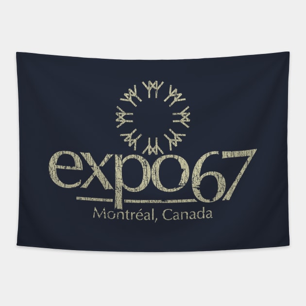 Expo 67 Montreal 1967 Tapestry by JCD666