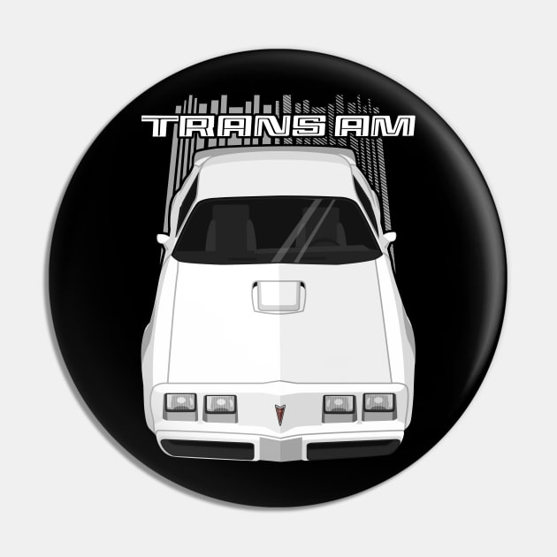 Firebird Trans Am 79-81 - white Pin by V8social