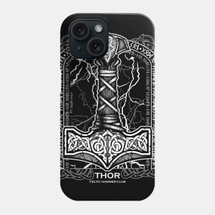 Thor Odinson, God of Thunder (Grayscale) Phone Case