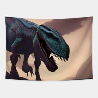 Dinosaur Looks at You Tapestry
