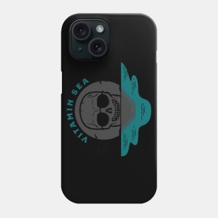 vitamin sea skull Phone Case