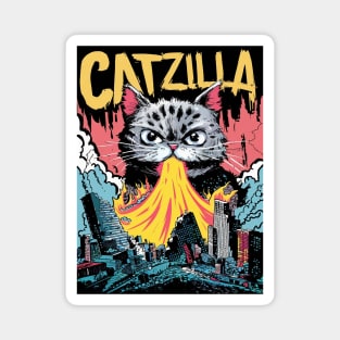 Catzilla Magnet