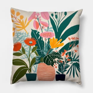 Botanical Bliss Radiant Blooms Pillow