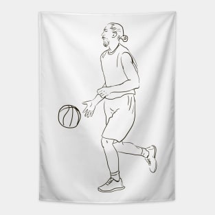 Basketball Player #2 Tapestry