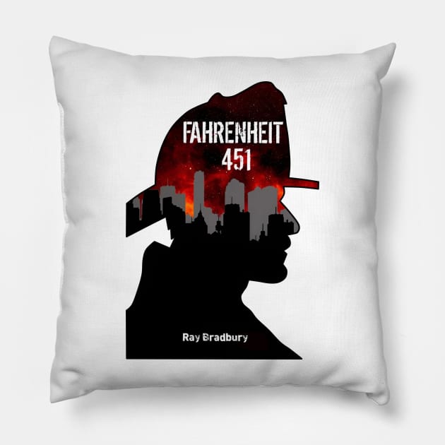 ray bradbury Pillow by axl class