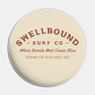 Vintage Surf front/back Pin