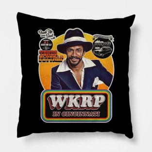 Venus Flytrap at Night WKRP in Cincinnati Pillow