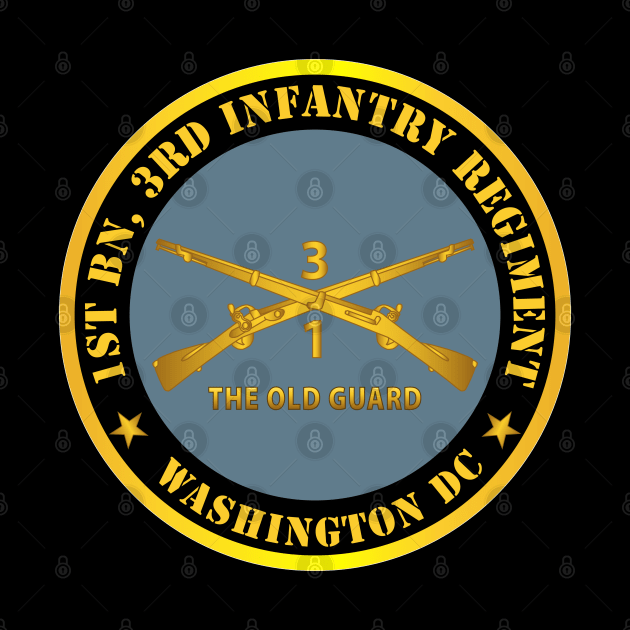 1st Bn 3rd Infantry Regiment - Washington DC - The Old Guard w Inf Branch by twix123844