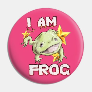 I am frog (Budgett's frog vers.) Pin