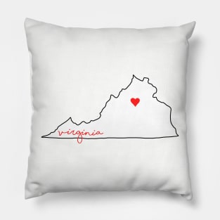 Charlottesville VA Pillow